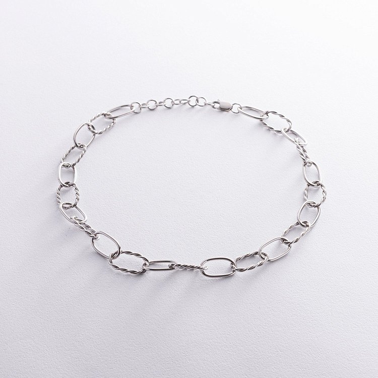 Серебряное колье "Свобода" (родий) 181273 от ювелирного магазина Оникс - 3