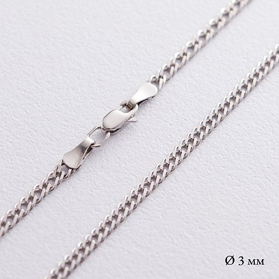 Серебряная цепочка (плетение рембо) р0102811