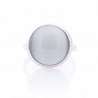 Серебряное кольцо (им.улексит) 112101 от ювелирного магазина Оникс - 1