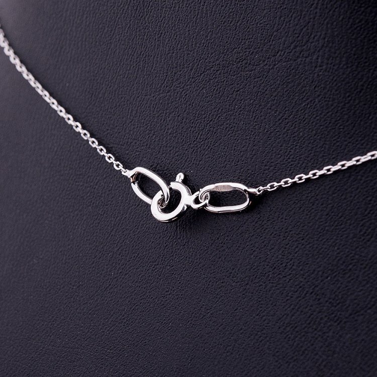 Золоте кольє "Хрестик" з фіанітами кол00814 від ювелірного магазину Онікс - 3