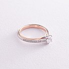Помолвочное золотое кольцо с бриллиантами 225841121 от ювелирного магазина Оникс - 5