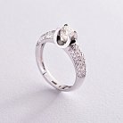 Золотое кольцо с бриллиантами кб0071як от ювелирного магазина Оникс - 2