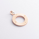 Золотий кулон "Love" п04095 от ювелирного магазина Оникс