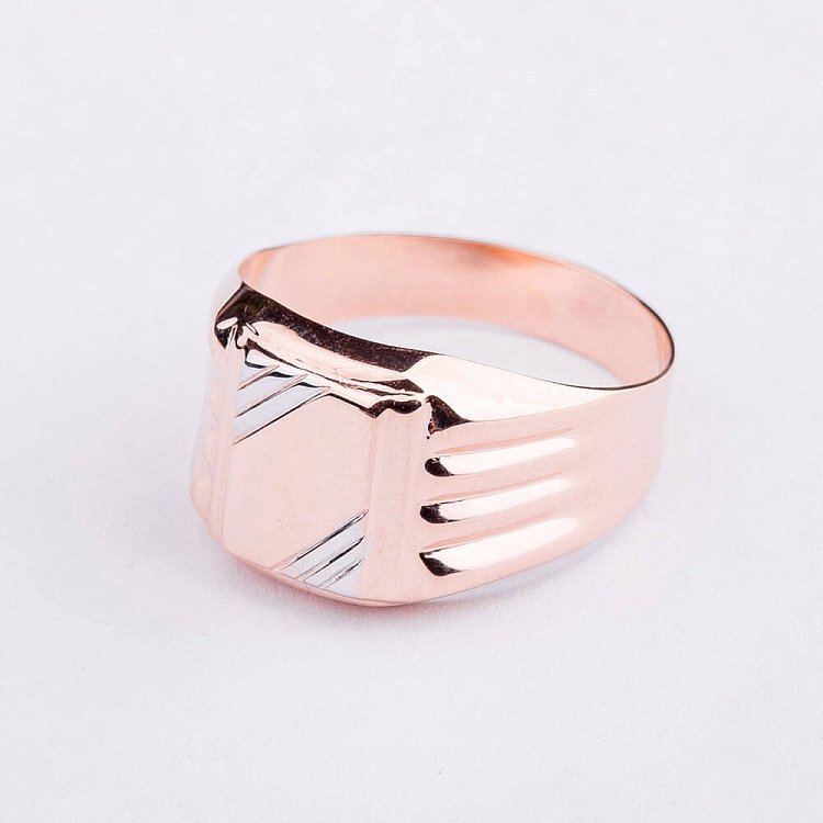 Золота печатка к04372 від ювелірного магазину Онікс