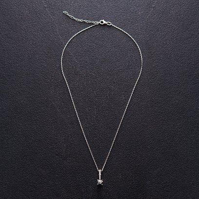 Кольє "Булава" у сріблі 181224 №5