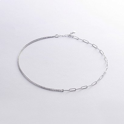 Срібне кольє "Ланцюжок" 908-01414