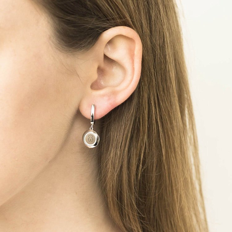 Срібні сережки "Ведмедик Teddy" 122268 від ювелірного магазину Онікс - 2