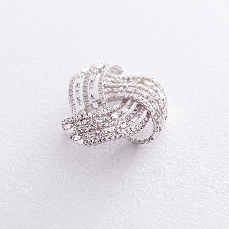 Золота підвіска з діамантами пкит637 від ювелірного магазину Онікс