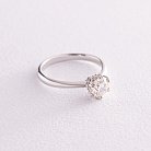 Помолвочное золотое кольцо с бриллиантами кб0417ai от ювелирного магазина Оникс - 2
