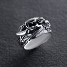 Серебряное кольцо "Тандем любви" 112702 от ювелирного магазина Оникс - 2