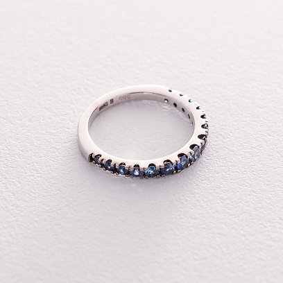 Золотое кольцо с сапфирами кб0302gl №2