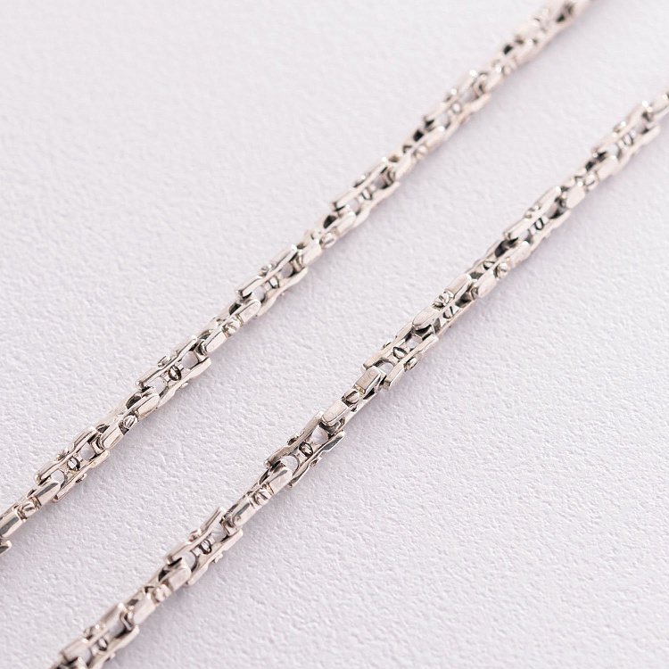 Чоловічий срібний ланцюжок Ц0014ч від ювелірного магазину Онікс - 1