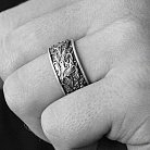 Серебряное кольцо "Японская волна" 7026 от ювелирного магазина Оникс - 16