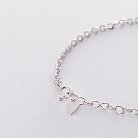 Срібний браслет з сердечком 141390 от ювелирного магазина Оникс - 1