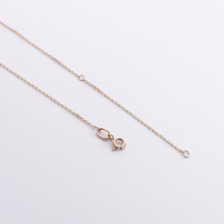 Колье "Цветочек" с бриллиантами (желтое золото) 742601622 от ювелирного магазина Оникс - 4