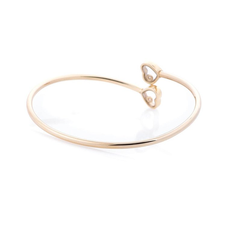 Золотий браслет з сердечками б02873 від ювелірного магазину Онікс - 2