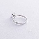 Помолвочное кольцо с бриллиантами (белое золото) 236511121 от ювелирного магазина Оникс - 2