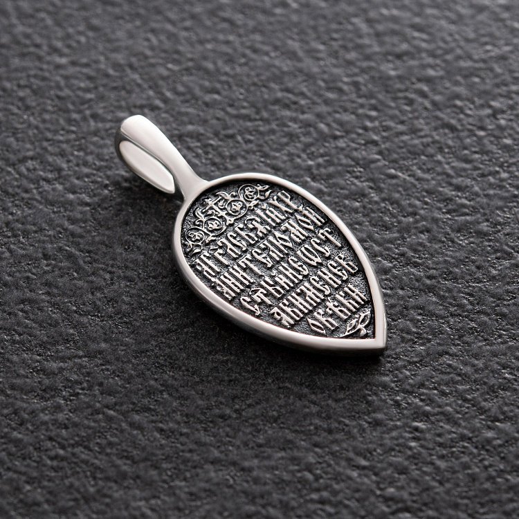 Срібна ладанка "Ангел Хранитель" 132969 від ювелірного магазину Онікс - 2