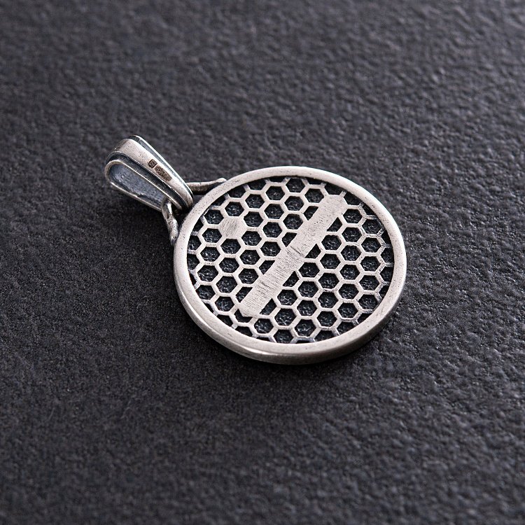 Серебряный кулон "Древо жизни" (возможна гравировка) 133187 от ювелирного магазина Оникс - 10