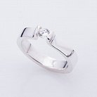 Срібний перстень (фіаніт) 111926 от ювелирного магазина Оникс