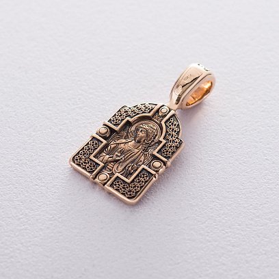 Підвіска "Ікона Божої Матері" Милуюча" (чорніння) п01859 №2