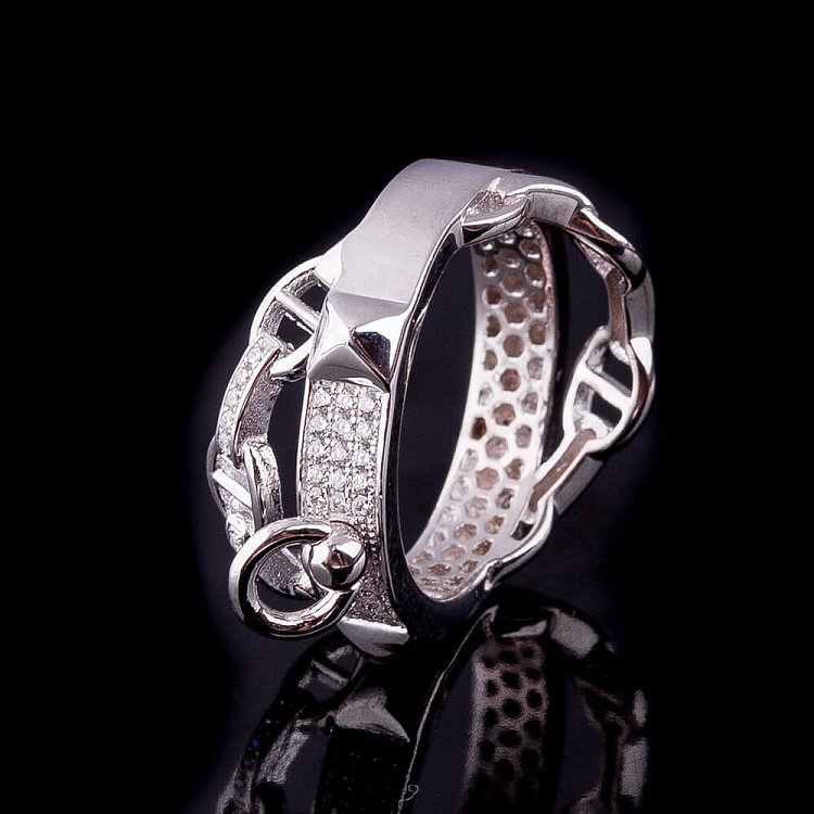 Серебряное кольцо 111751 от ювелирного магазина Оникс - 2