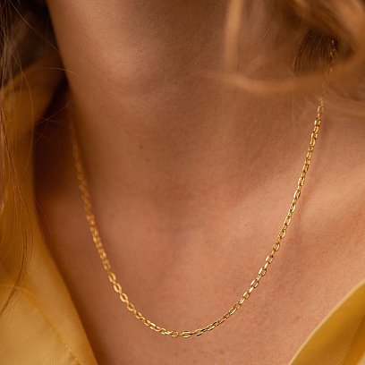 Золотий ланцюжок Якірне плетіння ц00246 №7