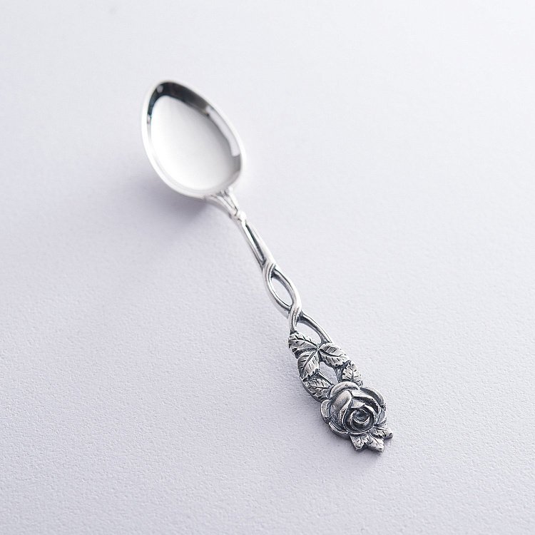 Кавова ложка "Роза" 24003 від ювелірного магазину Онікс