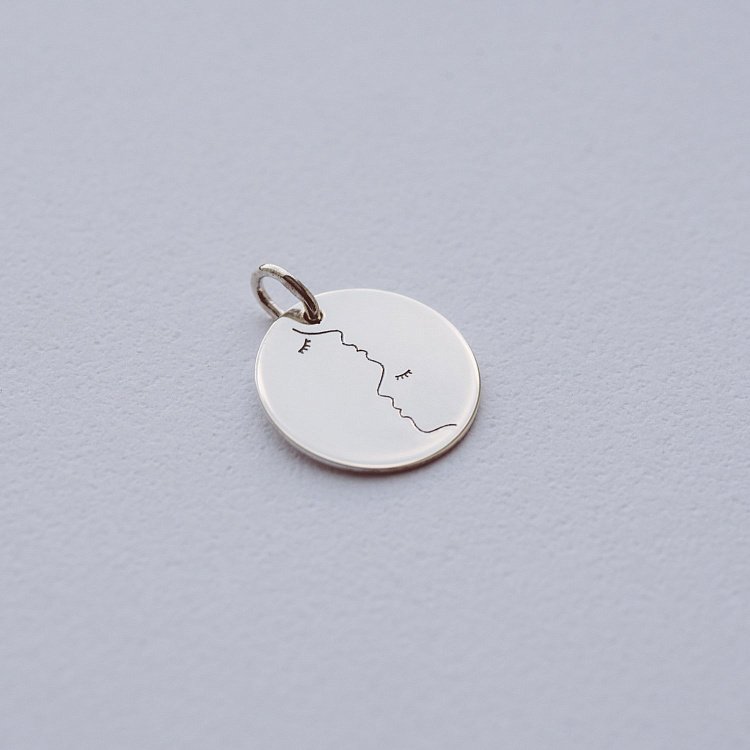 Кулон "Искусство любить" 132724 от ювелирного магазина Оникс - 4