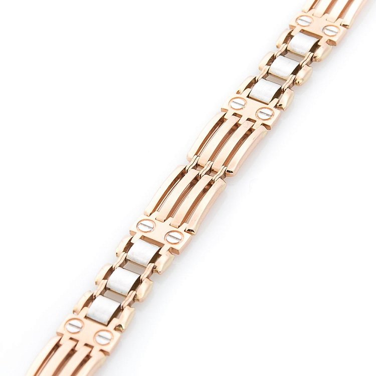 Золотий чоловічий браслет б03290 від ювелірного магазину Онікс - 2