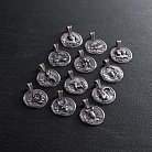 Серебряный кулон "Знак зодиака Скорпион" 133221скорпіон от ювелирного магазина Оникс - 7