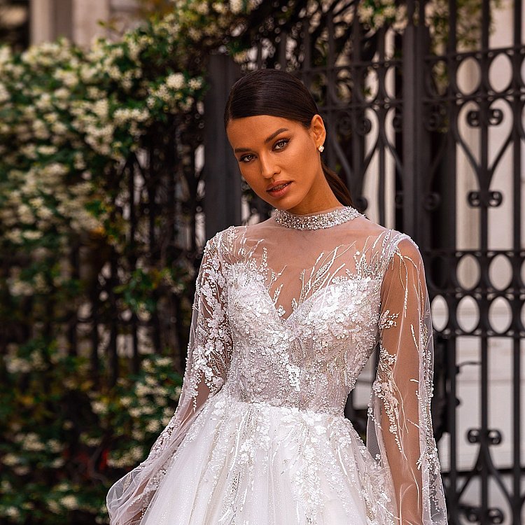 Серьги "Клевер" в желтом золоте (перламутр) с06900 от ювелирного магазина Оникс - 5