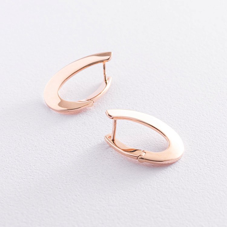 Золоті сережки "Крапельки" с07409 від ювелірного магазину Онікс - 3