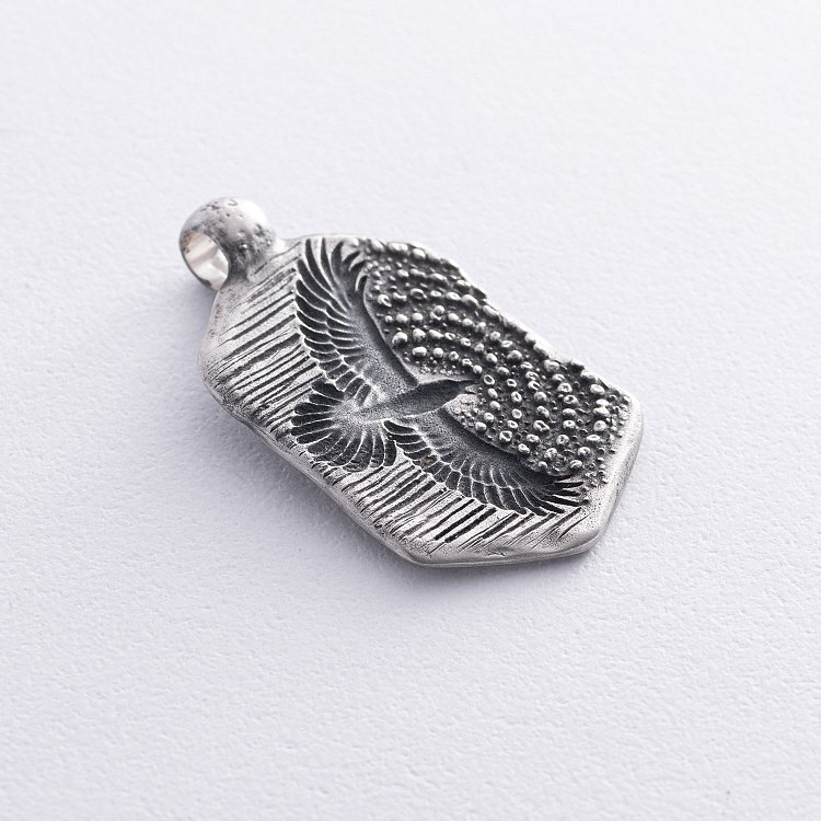 ﻿Срібний кулон "Вітер Імболка" 133239 від ювелірного магазину Онікс - 6