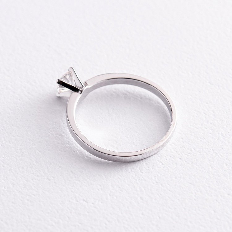 Помолвочное золотое кольцо с бриллиантом 219751121 от ювелирного магазина Оникс - 5