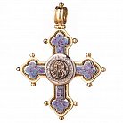 Православный крест (эмаль) п00542 от ювелирного магазина Оникс - 2
