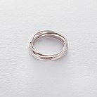 Срібний перстень "Кругообіг" 112226 от ювелирного магазина Оникс