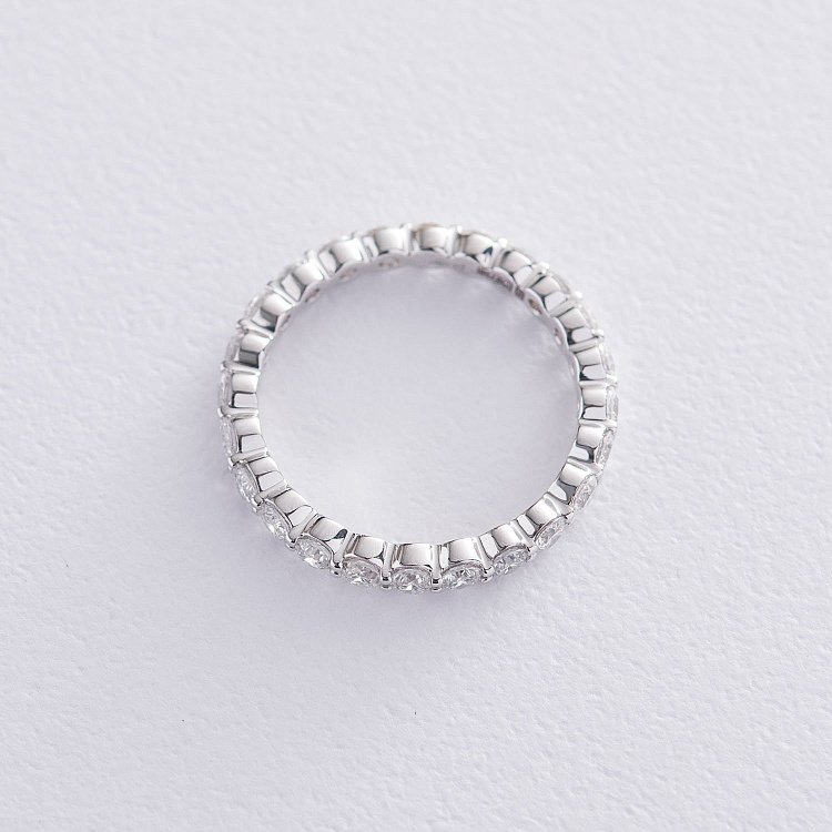 Золота каблучка з діамантами кб0334mr від ювелірного магазину Онікс - 4