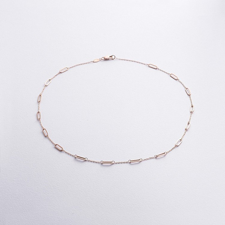 Колье "Карен" в красном золоте кол02443 от ювелирного магазина Оникс