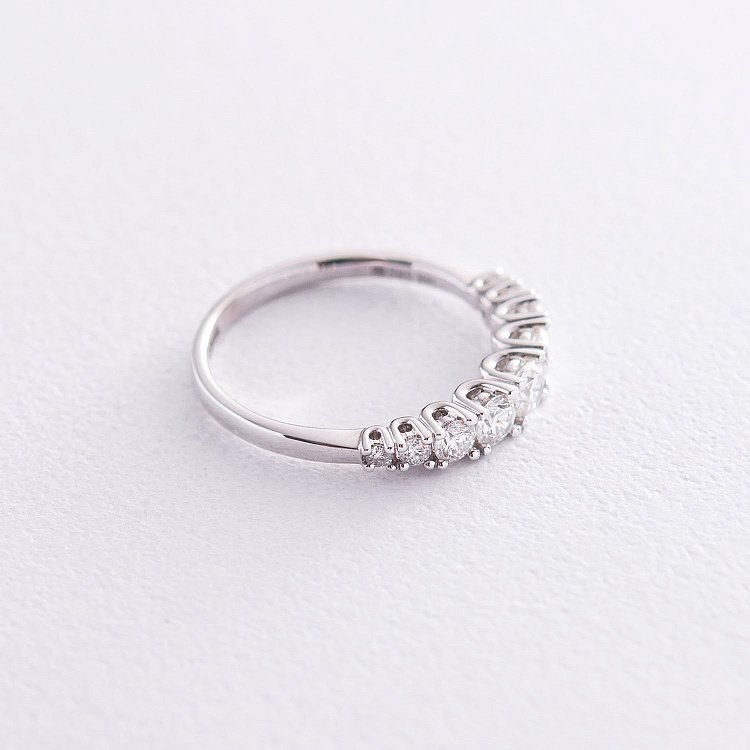 Золота каблучка з діамантами кб0159nl від ювелірного магазину Онікс - 2