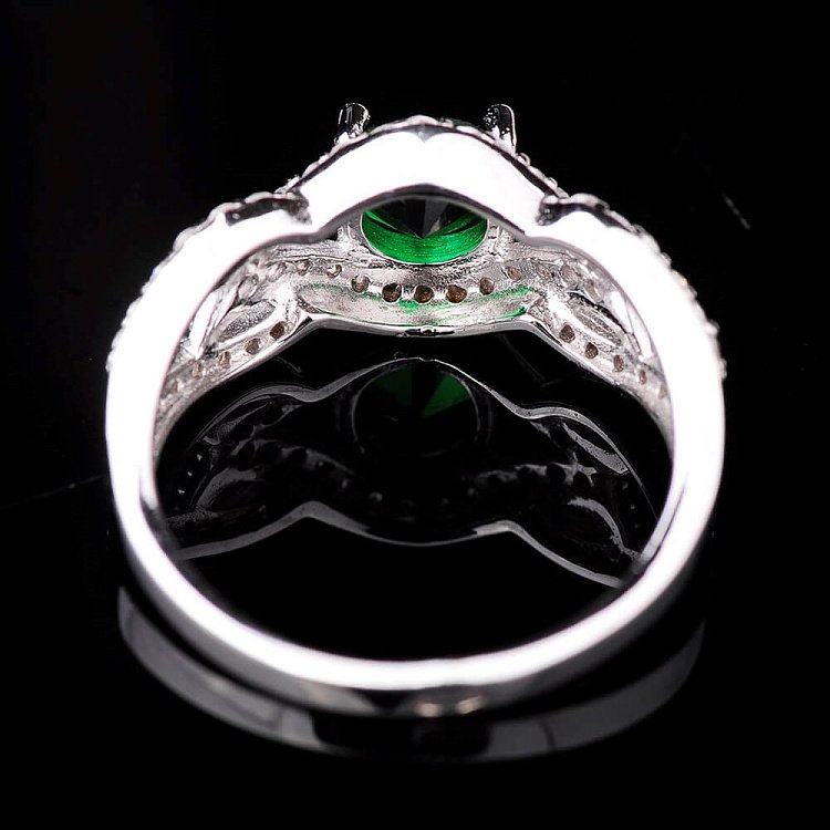 Серебряное кольцо к010 от ювелирного магазина Оникс - 4