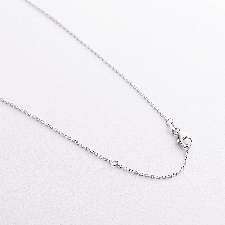 Золотое колье "Сердечко" с бриллиантами и рубинами колб0186va от ювелирного магазина Оникс - 2