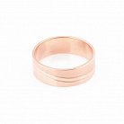 Золотое обручальное кольцо обр00028 от ювелирного магазина Оникс - 1