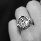 Мужское серебряное кольцо "Воин" 420 от ювелирного магазина Оникс - 3