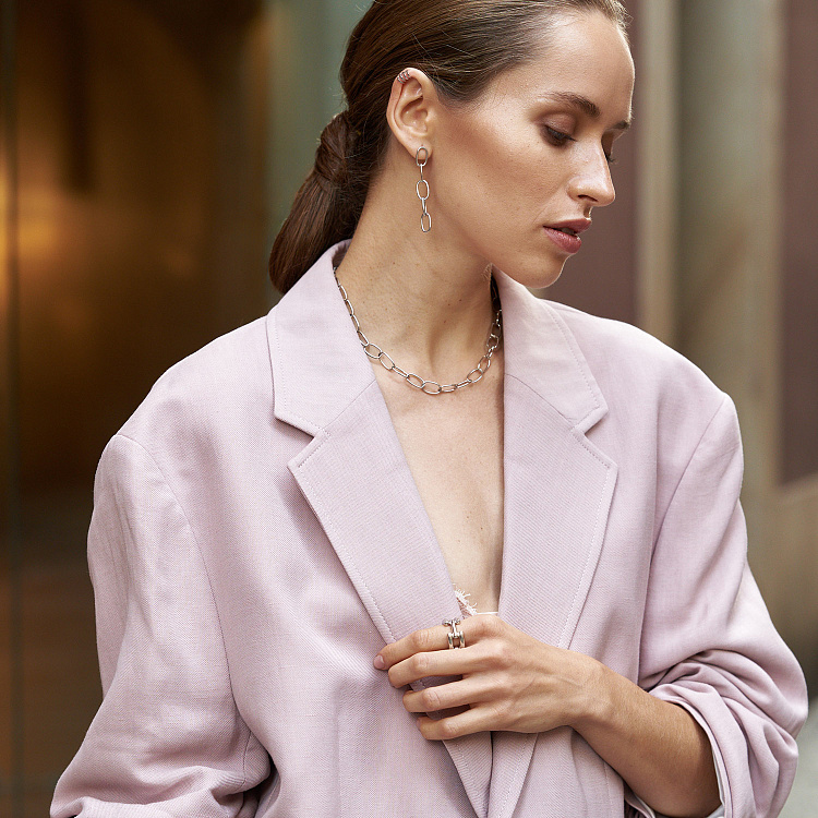 Серебряное кольцо "Ритм" 7440род от ювелирного магазина Оникс - 3