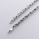 Мужская серебряная цепочка "Бесконечность" 15158 от ювелирного магазина Оникс - 6