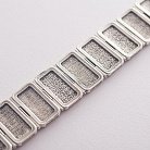 Серебряный браслет "Двенадцать апостолов" 141436 от ювелирного магазина Оникс - 6