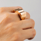 Кольцо "Gabriela" в желтом золоте к08365 от ювелирного магазина Оникс - 5