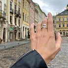 Серебряное кольцо "Моя Украина" 112211 от ювелирного магазина Оникс - 9