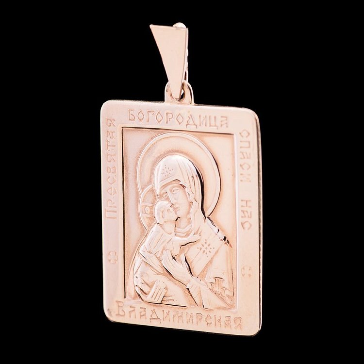 Підвіска "Пресвята Богородиця" п00083 від ювелірного магазину Онікс